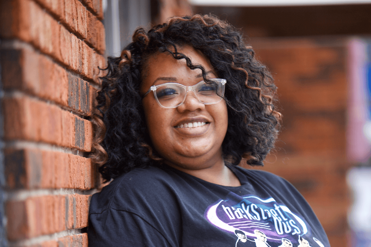 Brittany Griffith Combines Business and Social Outreach.
