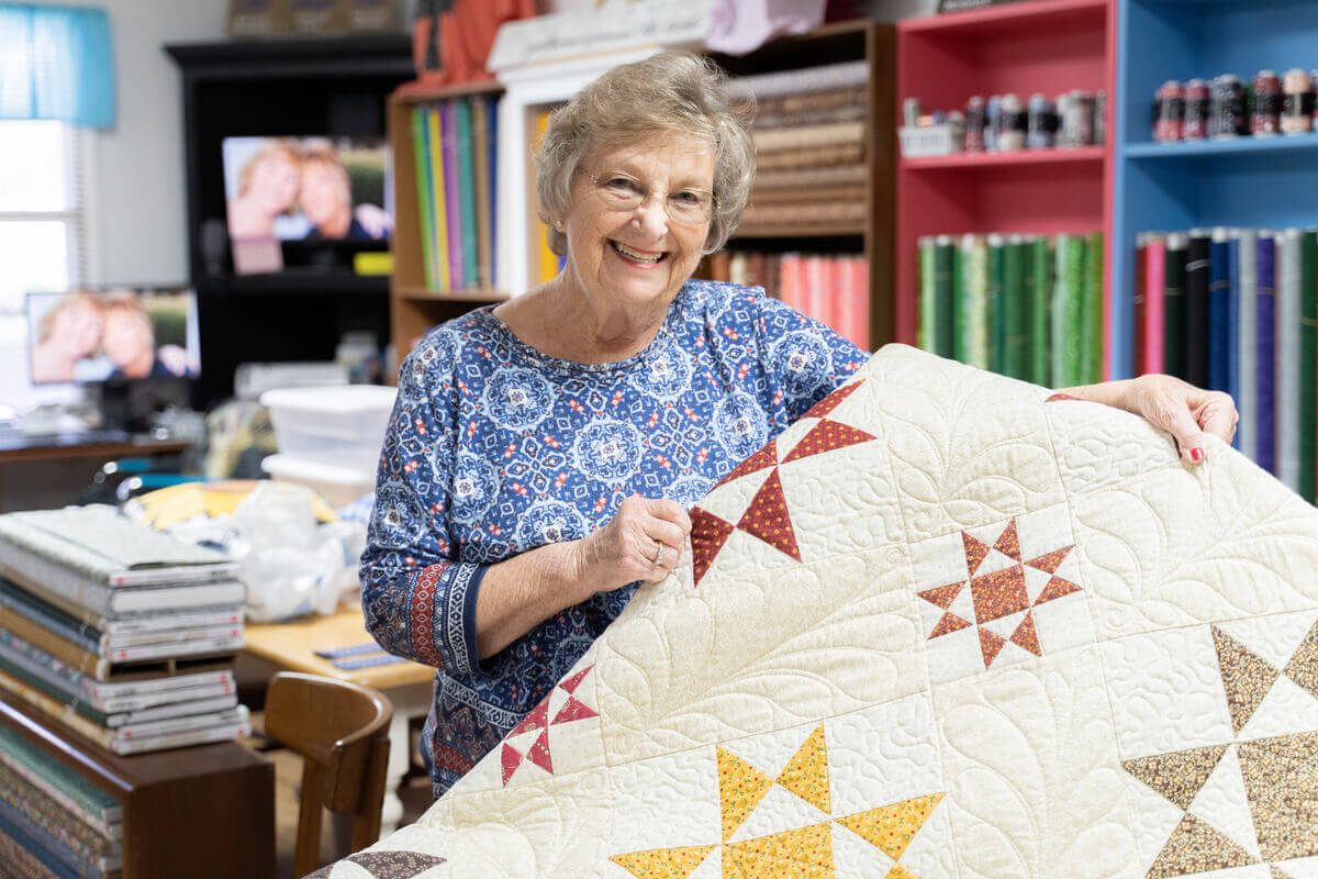 One Table, Five Quiltmakers, countless connections