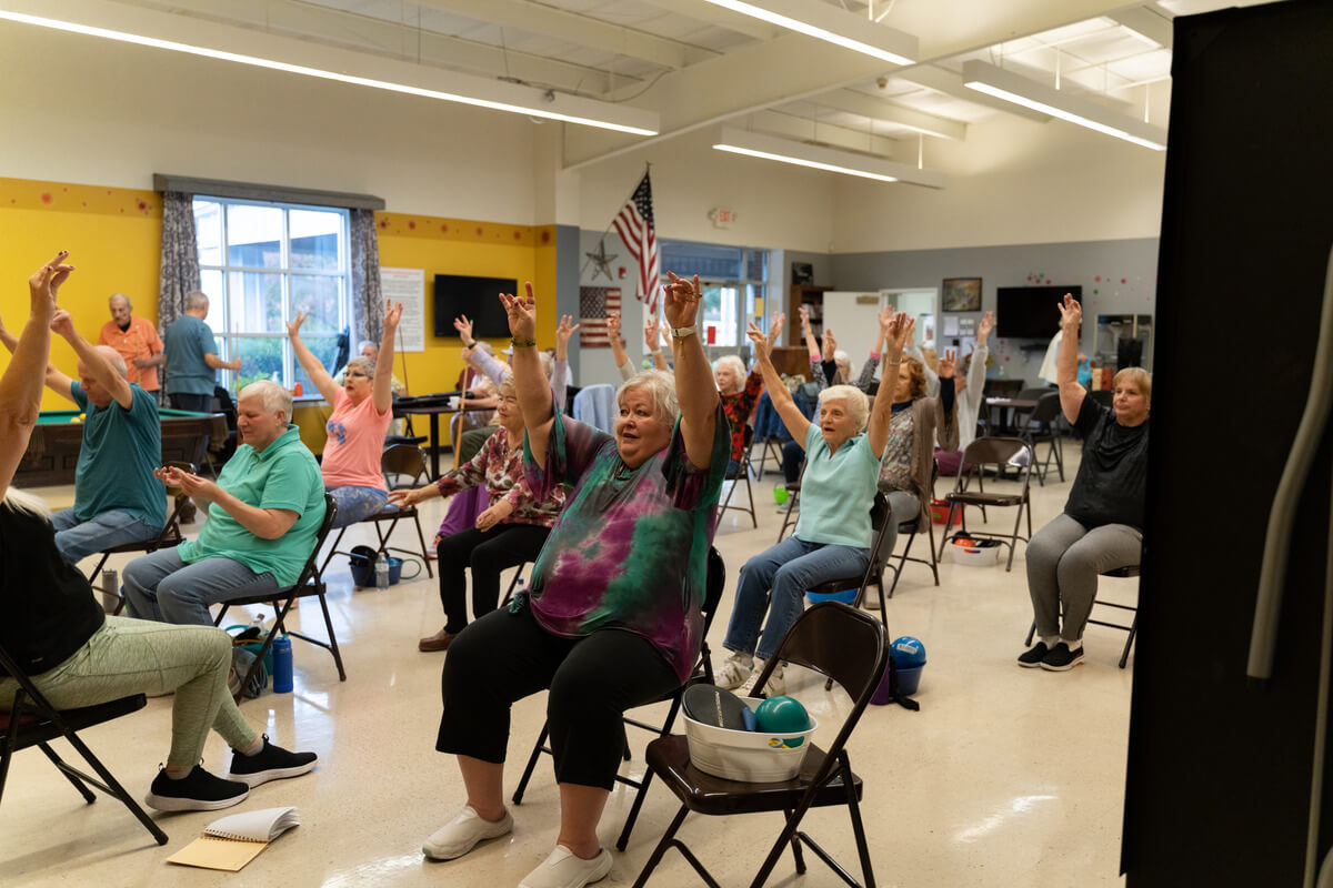 Opportunities for Seniors at the Fayetteville Senior Center.