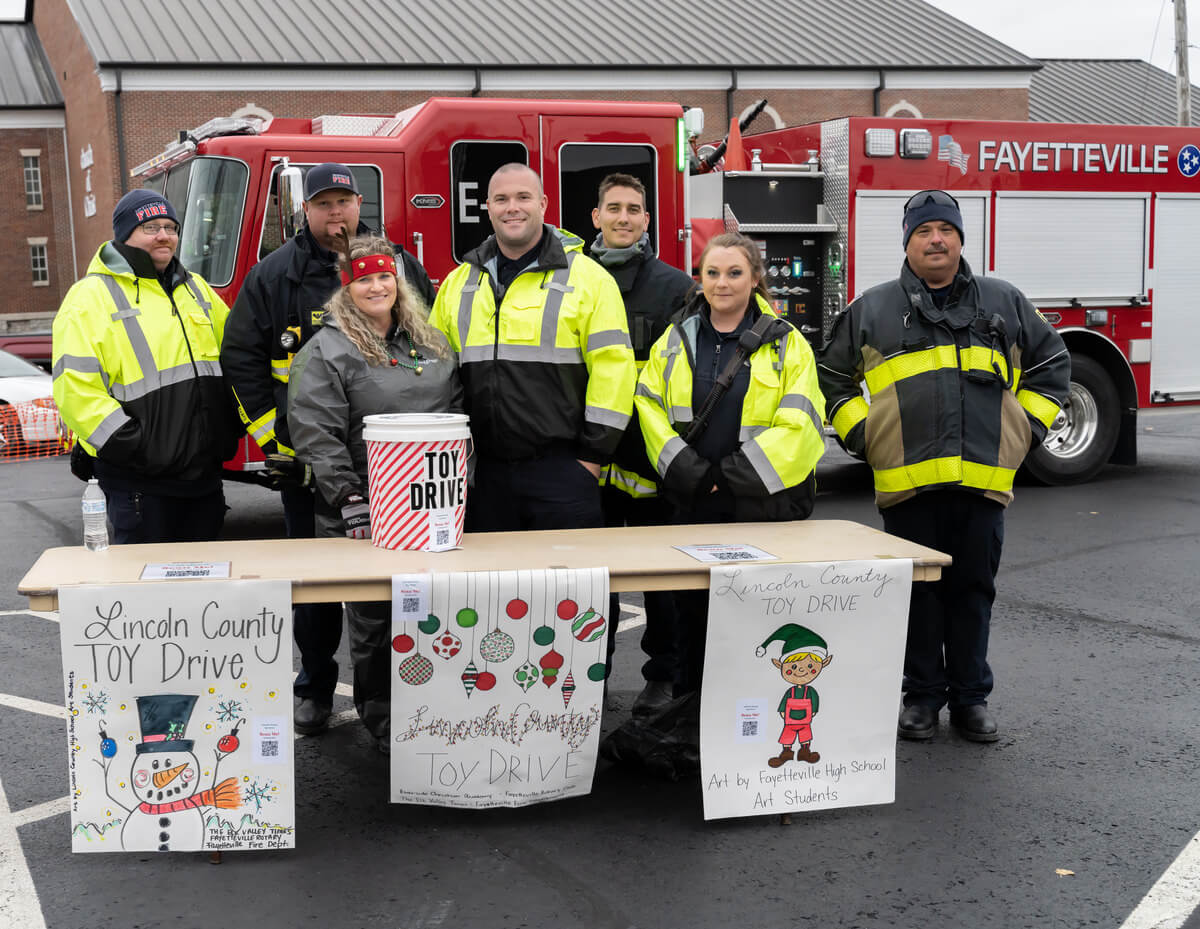 Lincoln County Toy Drive Continues to Put Service Above Self.