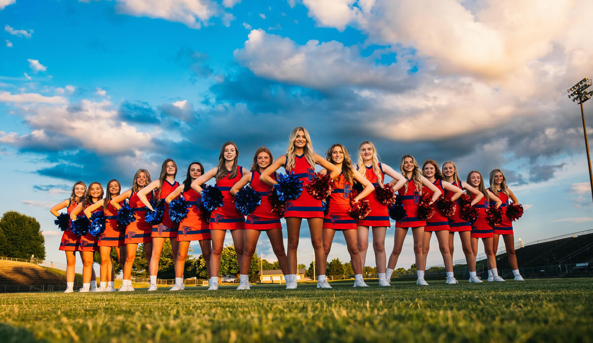 Work hard, cheer hard