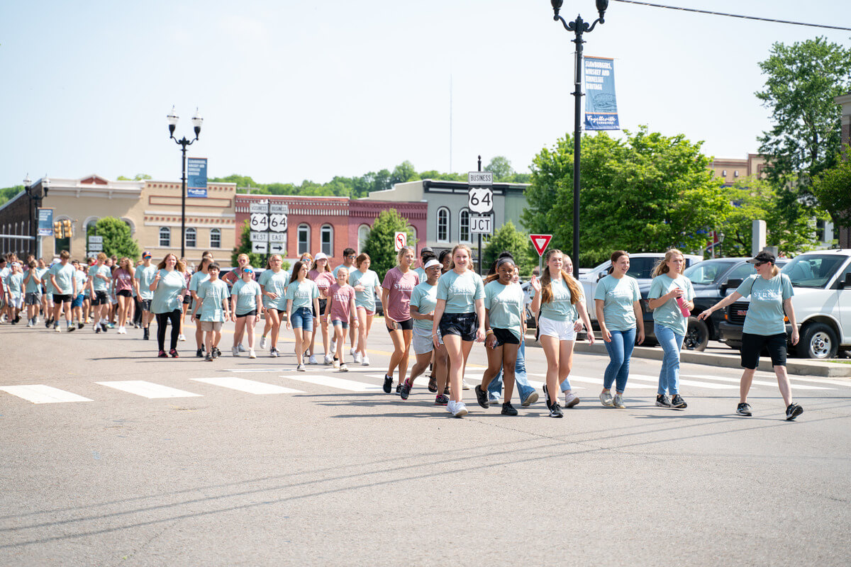 Junior’s House hosts the 18th annual Blue Ribbon Walk