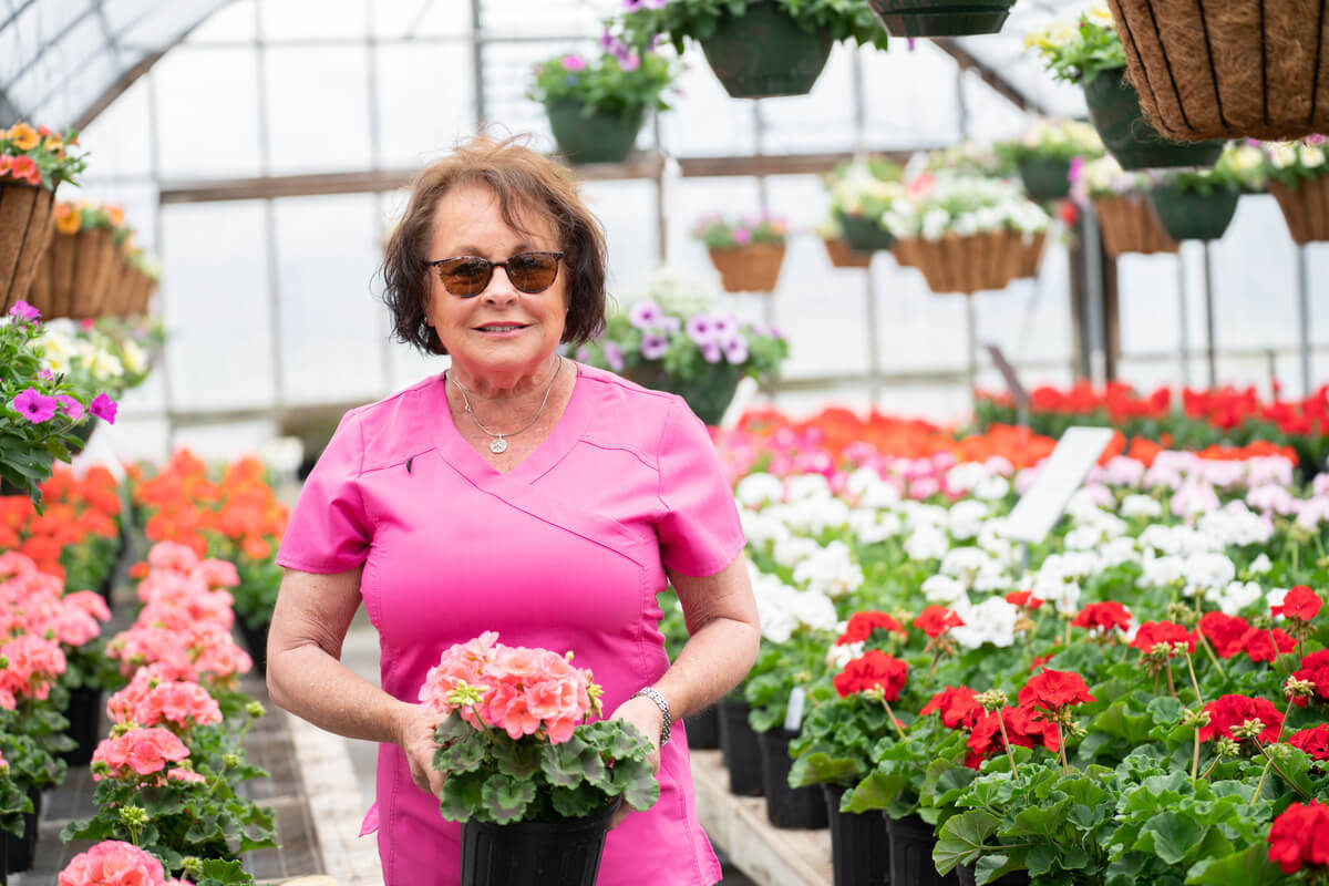 Sharon Guntherberg’s Greenhouses Are the Flower Lover’s Dream.
