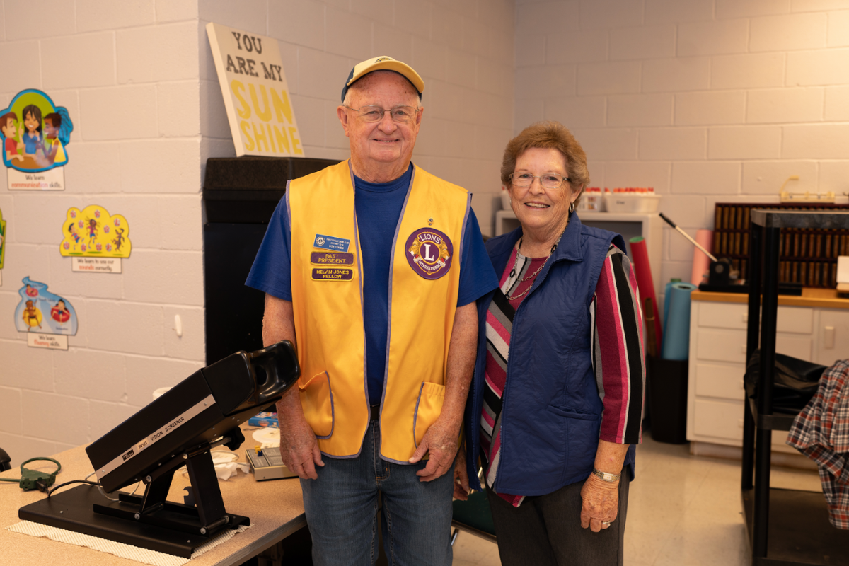 Local Lions Club Members Are Champions for Sight.
