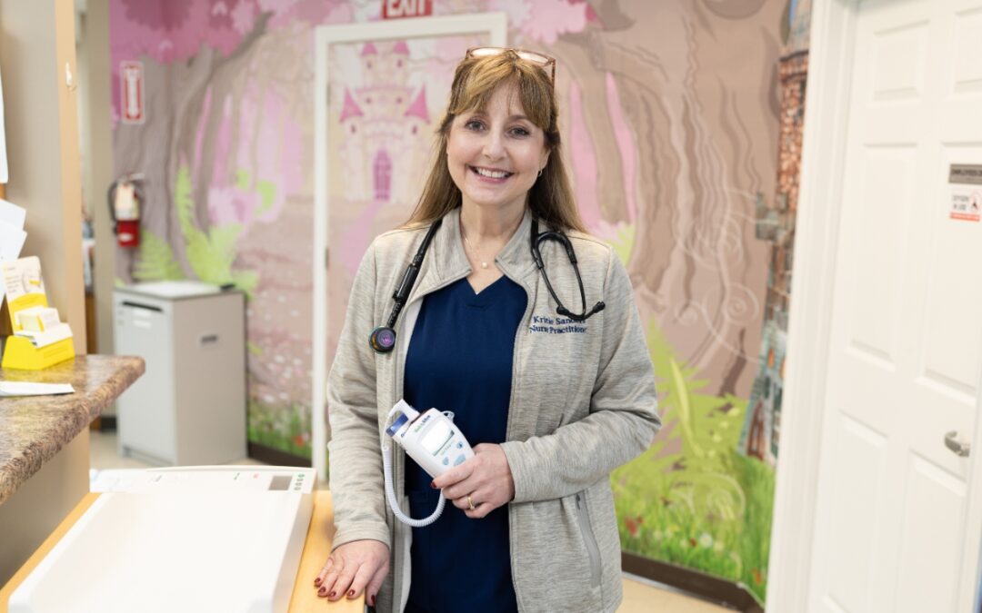 Kristie Sanders: The nurse who never left home