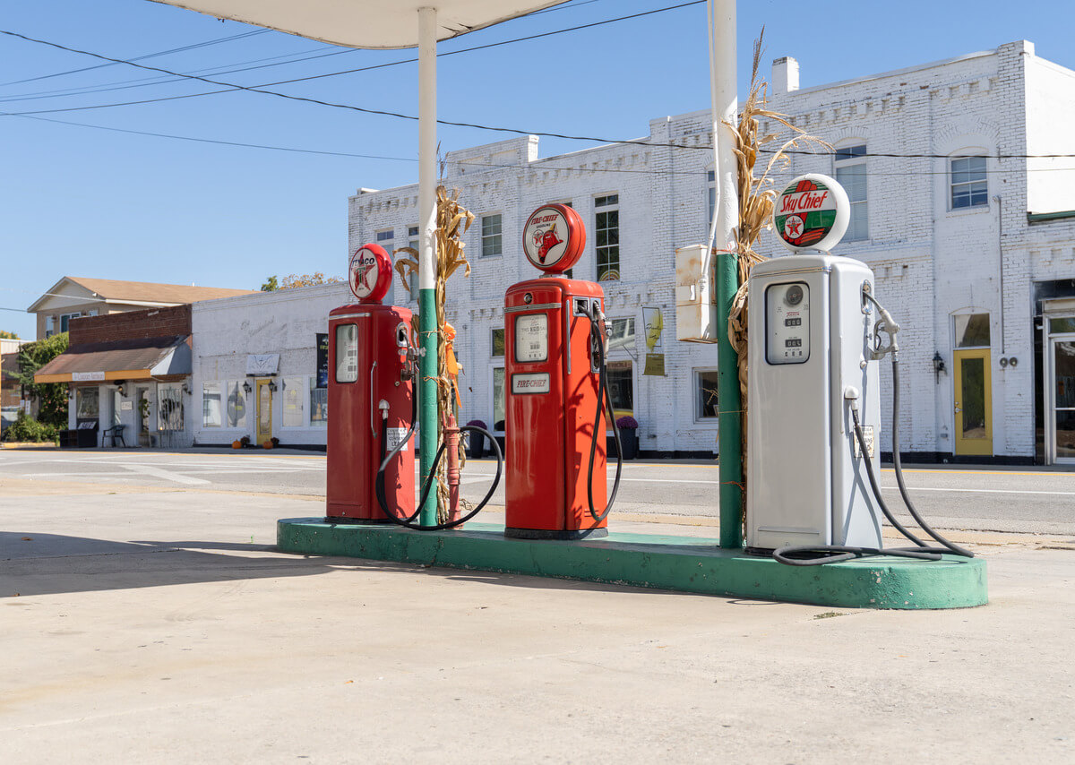 Cowan Texaco Fuels Nostalgia for the Golden Age of America.