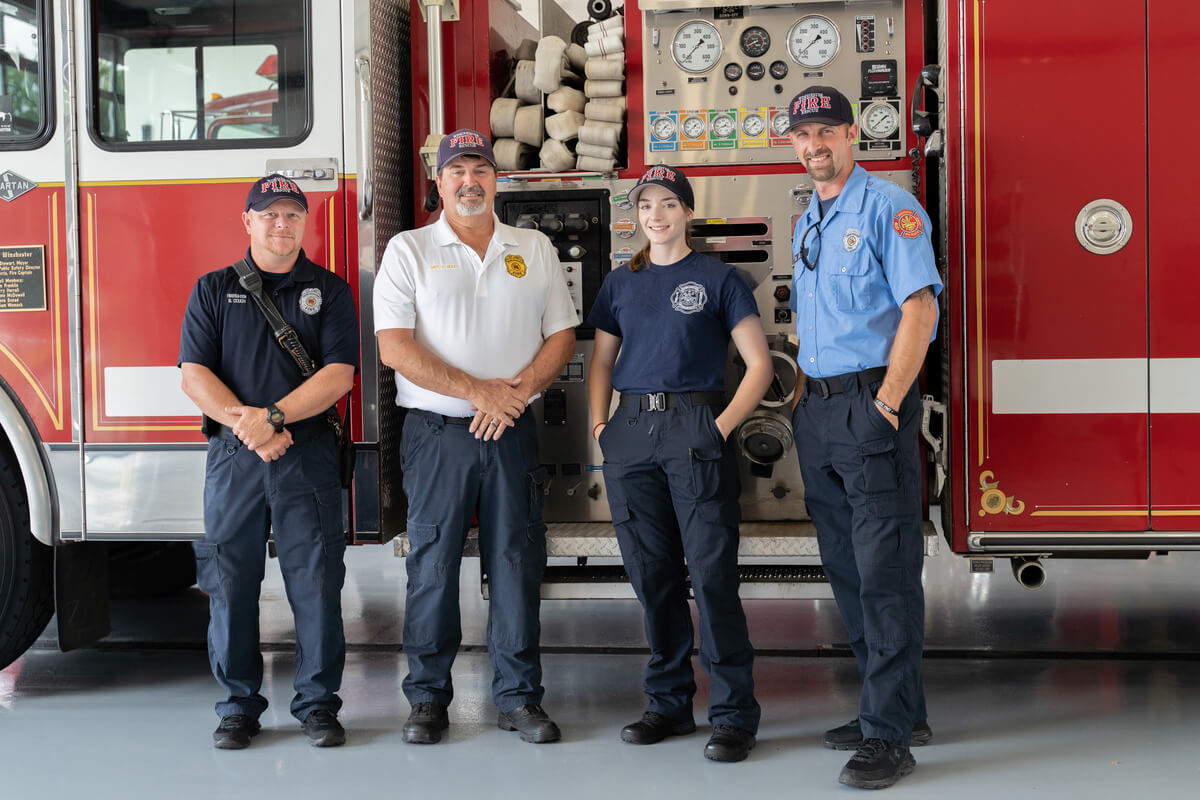 Mackenzie Caldwell Makes History at the Winchester Fire Department.