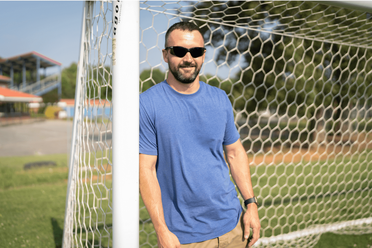 Meet Casey Jackson, a Multitasking Volunteer Who Leaves a Lasting Impact on Young Athletes.