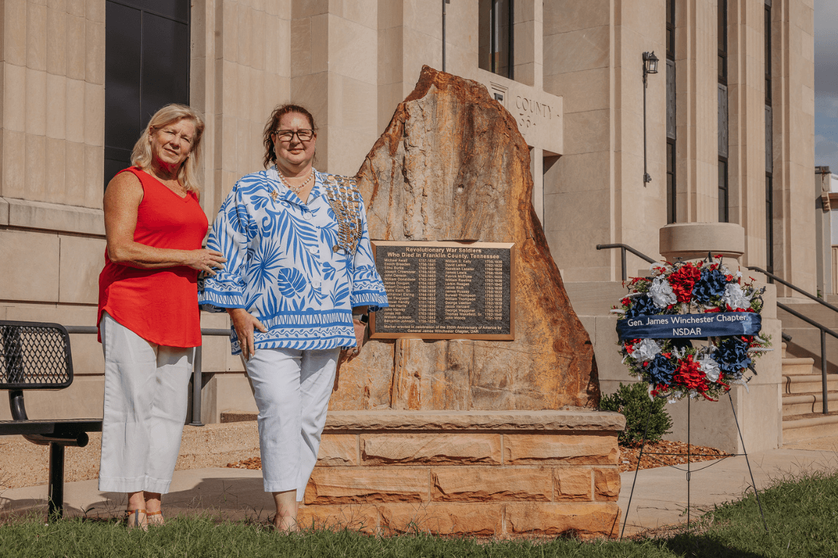 Jessica Neese and Wendy Moore: Daughters of the American Revolution