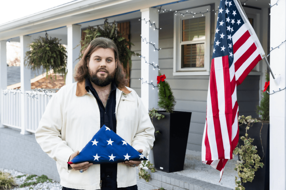 A Rising Country Star’s Heartfelt Mission to Honor the American Flag