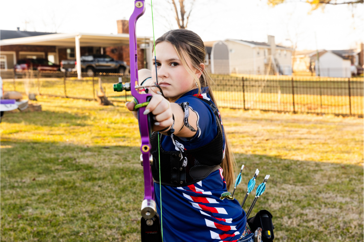 Sydney Clardy Is Hendersonville’s Young Archery Phenom.