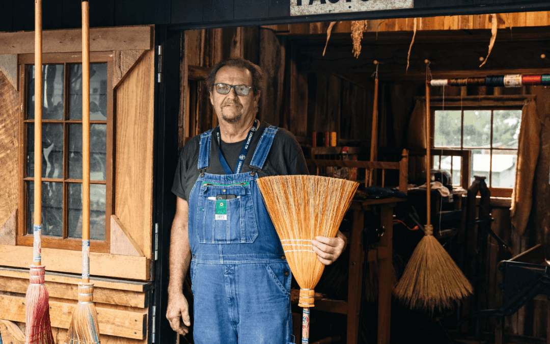 Joel Jernigan: Second-generation broom maker keeps traditions alive
