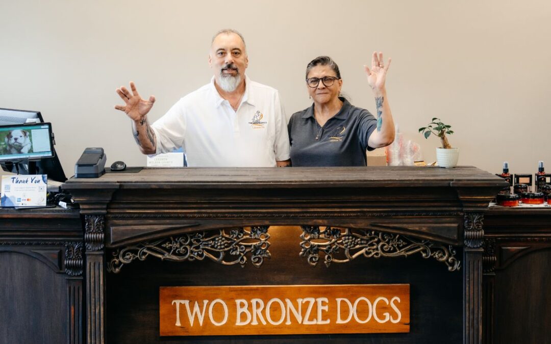 Greg and Derry: Saved by a stray, inspired by love