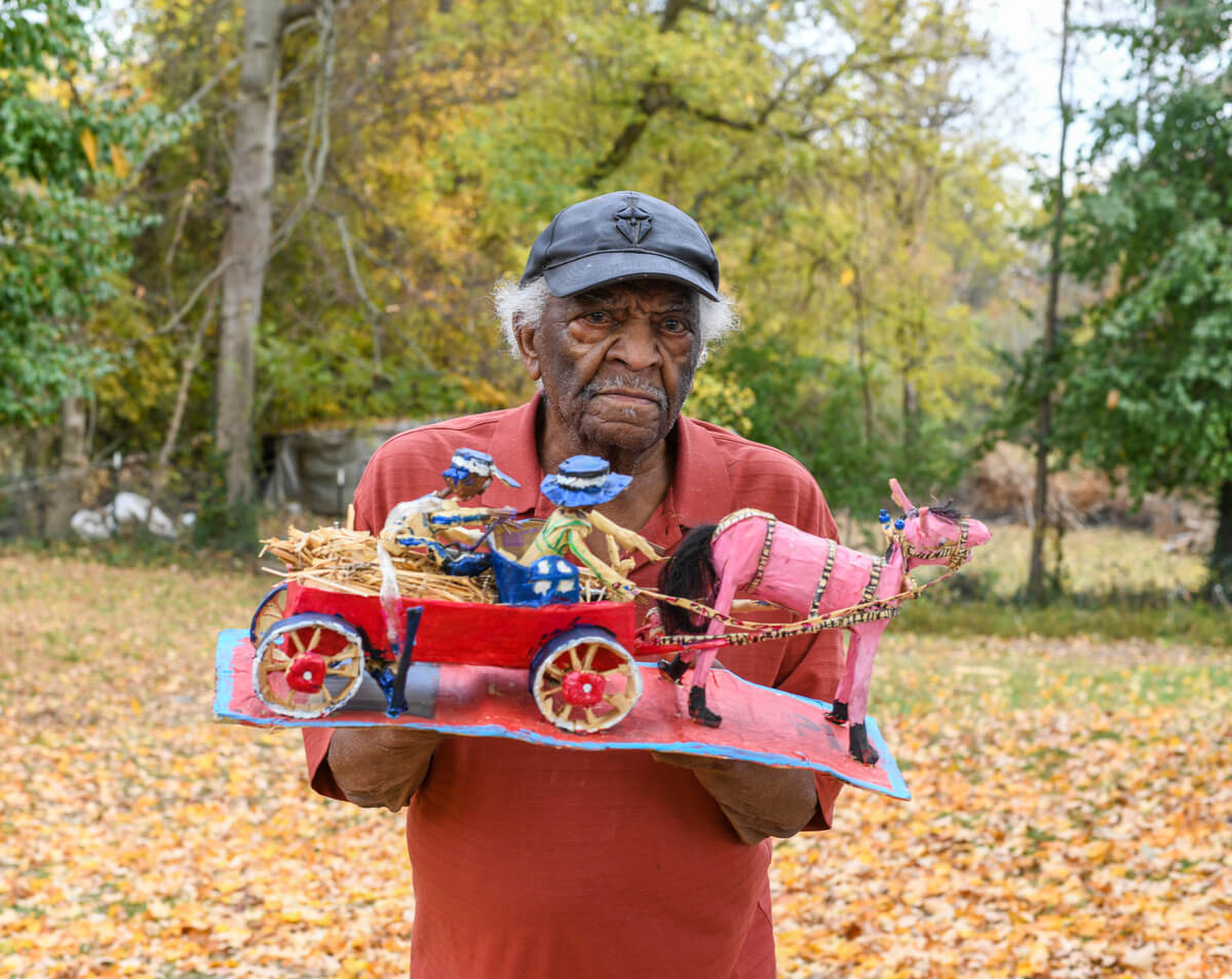 Local Artist Honors God Through Unique Sculptures.