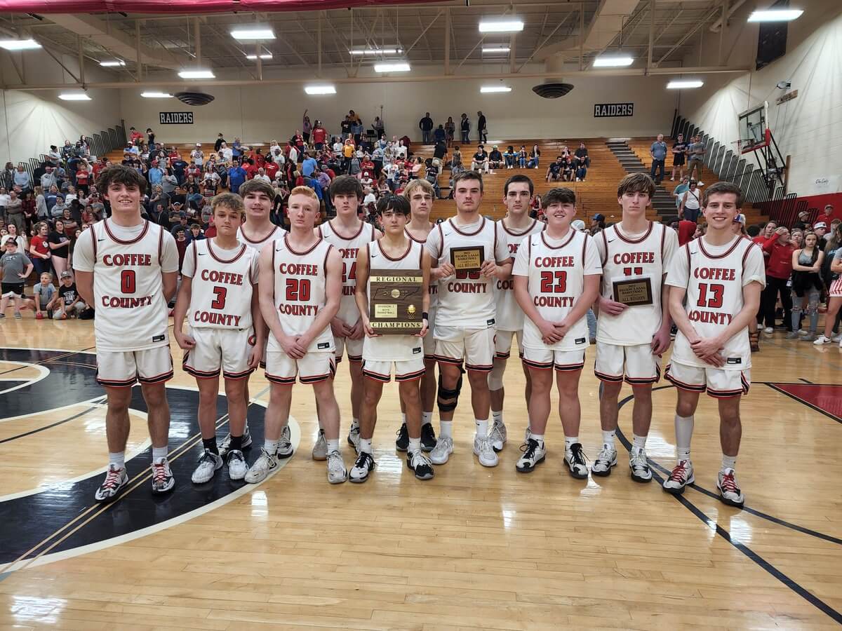 Coffee County High School Boys Basketball Team Makes State Tournament for the First Time.