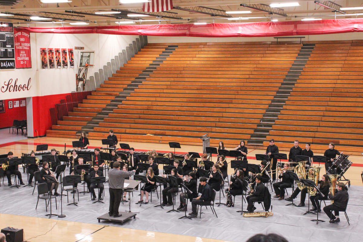 Vocal and Instrumental Programs Share With the Community.