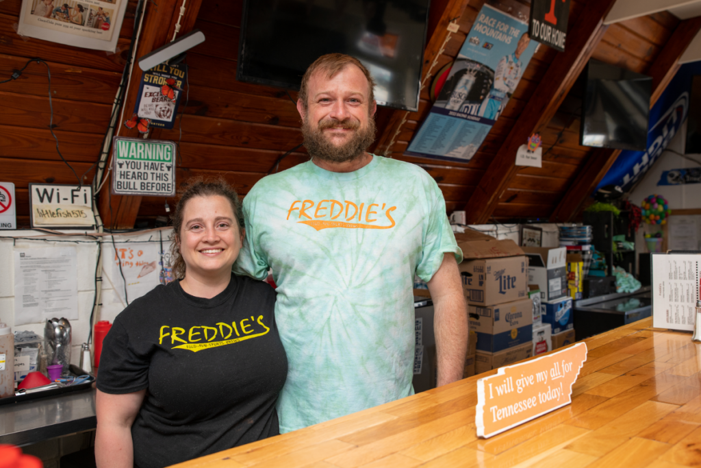 Ben and Mallory Laine Keep Freddie’s Spirit Alive With Their Delicious Meals and Warm Environment.