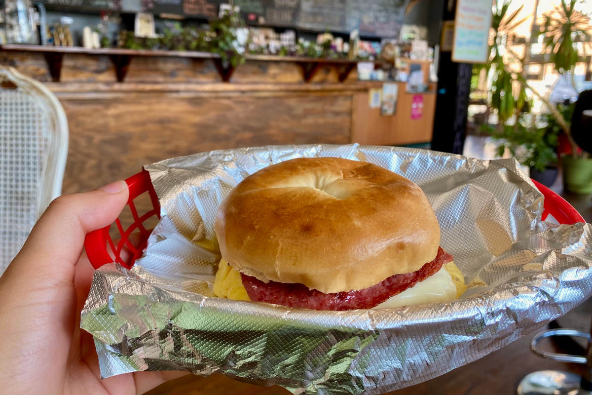 Cozy Up With a Comforting Meal and a Delicious Drink at Good Karma Cafe.