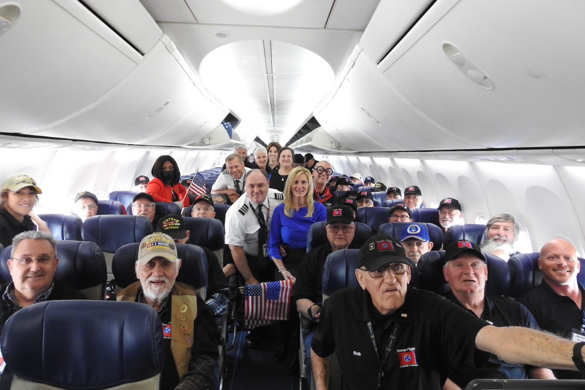 National Honor Flight Program Pays Tribute to Courageous Veterans and Their Service.