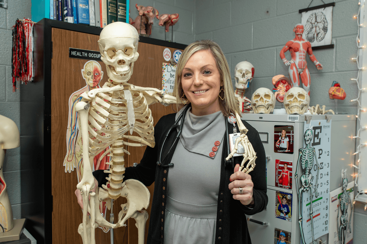 Nurse-Turned-Educator Inspires Students to Reach New Heights