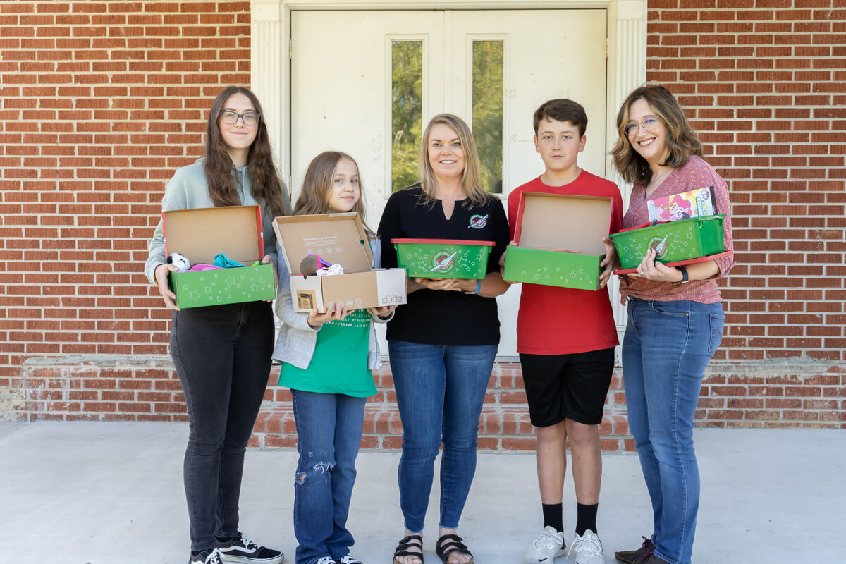 More than toys, school supplies, and hygiene products