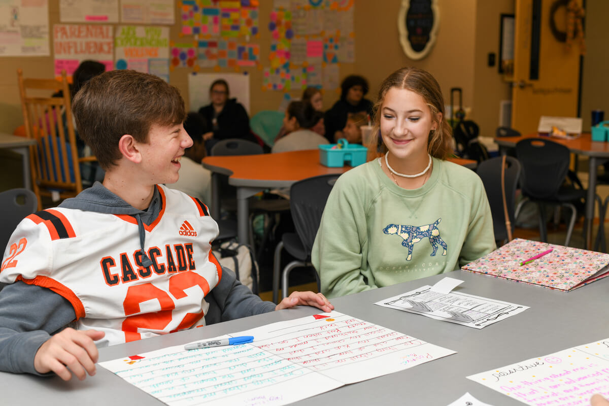 Cascade High School’s Career Path Is Eye-Opening.