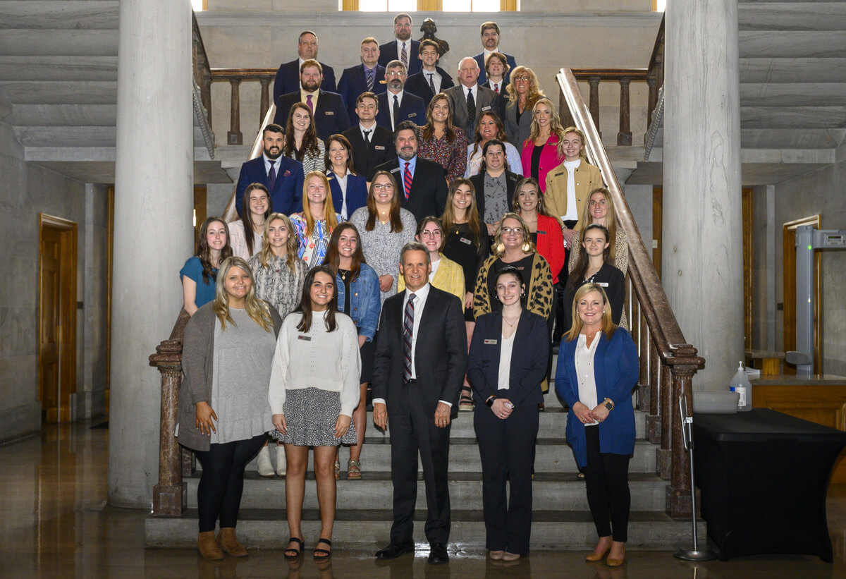 Bedford County Youth Leadership visits the state capital