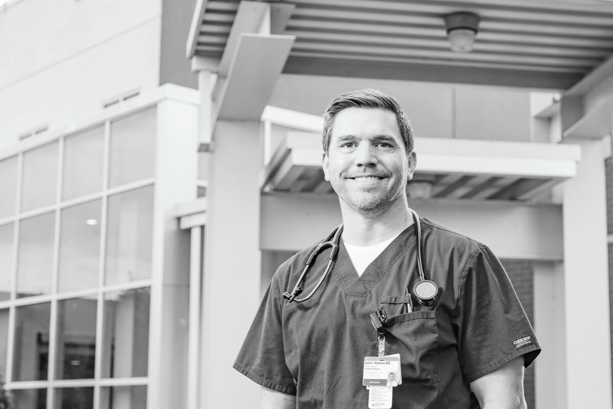 How Dr. Austin Mackens Led the Hospital Staff to Win a War.