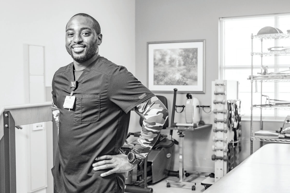 How Darryl Blackwell Gave Hope to Cross the Finish Line During COVID Recoveries.