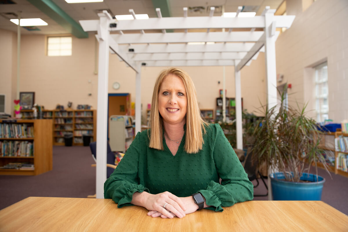Teacher Kelly Heflin Is at Home at Local Elementary School.