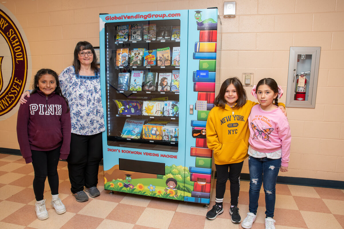 Community Elementary Installs a Tool to Increase Literacy.