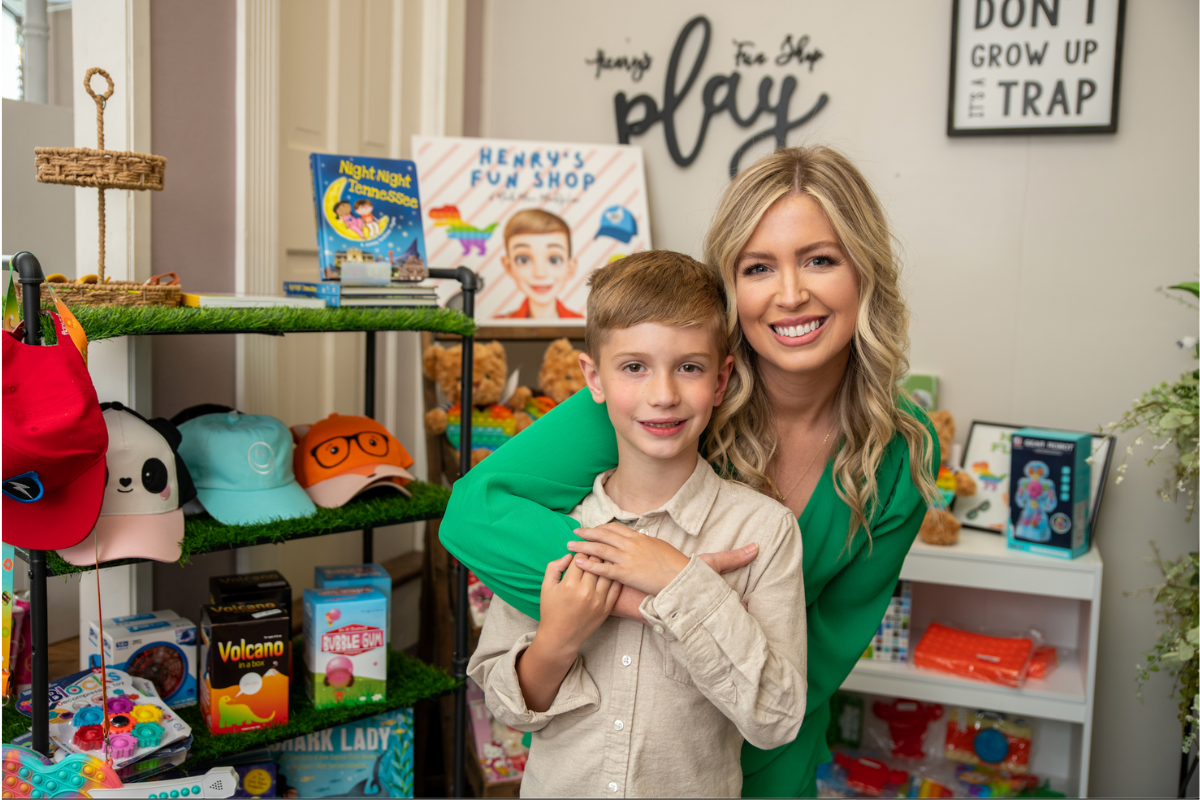 Mother and Son Team Up to Sell More Than Clothes and Toys.