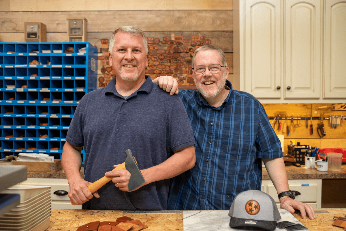 Family Business, Time and Again by Russ, Crafts Personalized Gifts That Live for Generations.