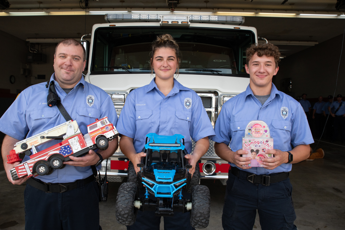 The Shelbyville Fire Department Serves the Community in Emergencies and at Christmas.