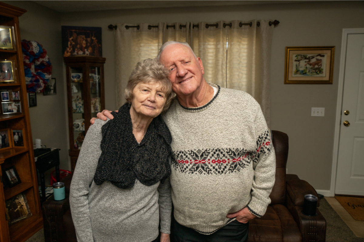 Junior and Linda Donegan: From ‘blind’ date to six decades of marriage