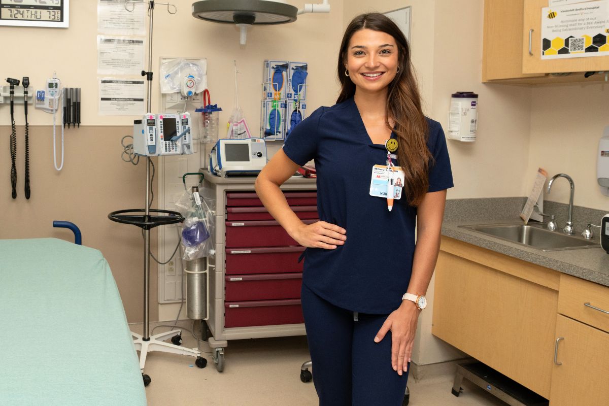 Michaela Stone: From shy nurse to standout leader