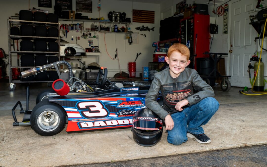 Easton “Kid Rocket” Daddio: Childhood meets the checkered flag