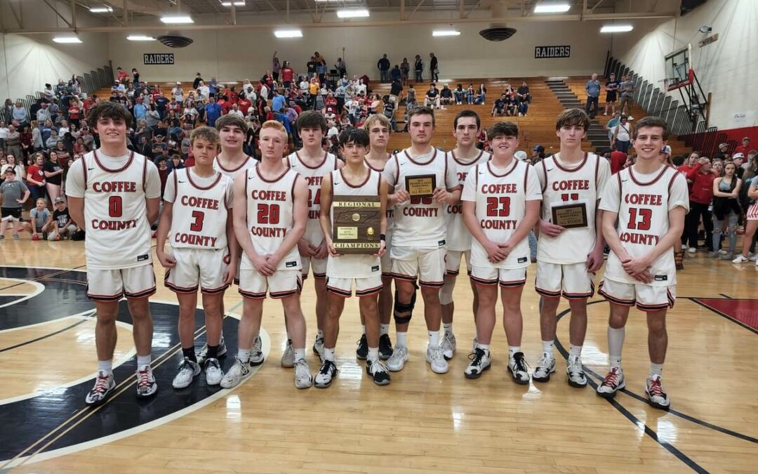 Coffee County High School Boys Basketball Team Makes State Tournament for the First Time.