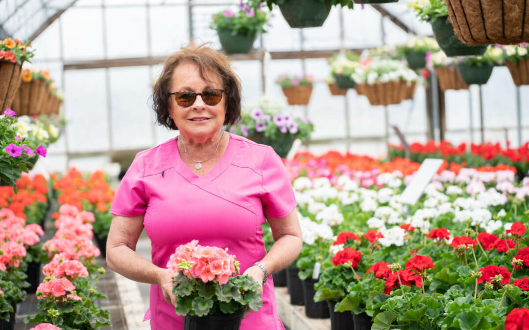 Sharon Guntherberg’s Greenhouses Are the Flower Lover’s Dream.