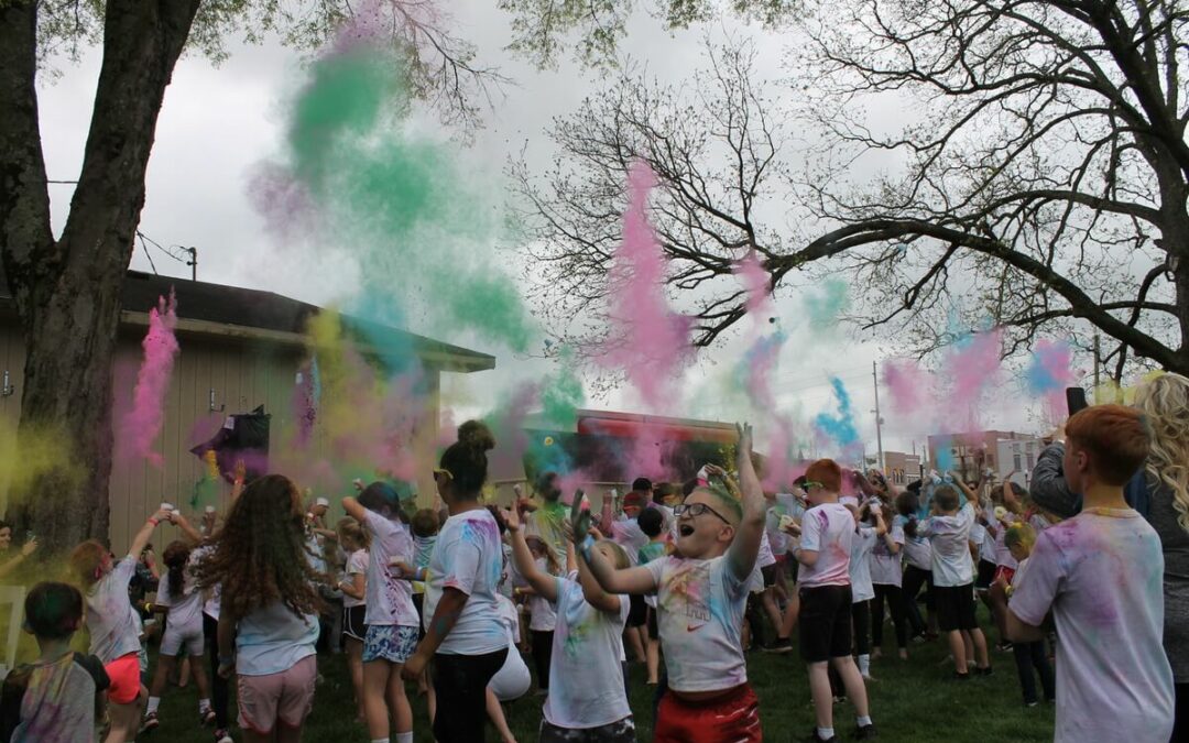 First Baptist Church Hosts Second Annual Color Dash.