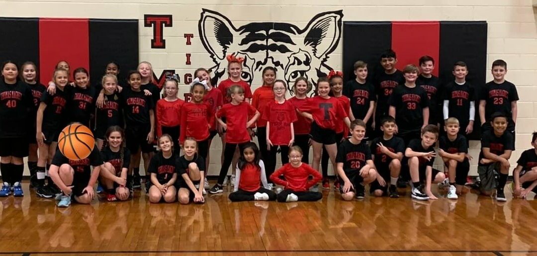 Coach Chris Lawson and Coach Kyle Turnham Lead a Successful Elementary Basketball League.
