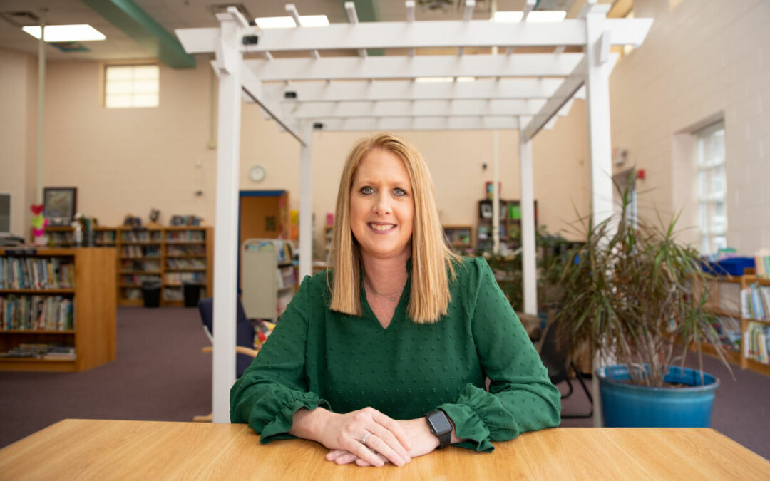 Teacher Kelly Heflin Is at Home at Local Elementary School.