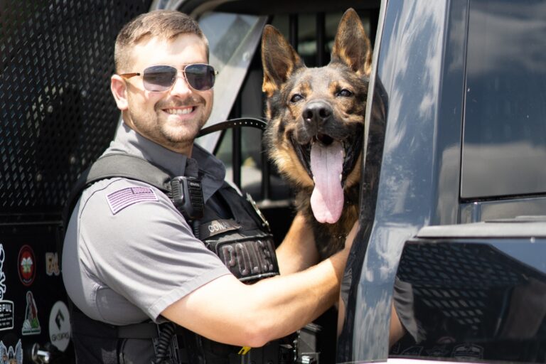 Bailey Cowan: K-9 handler